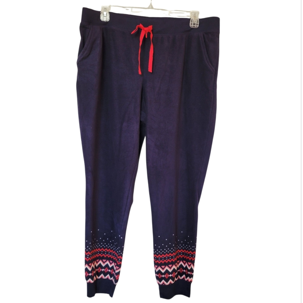 🌺3 For $10 Sonoma Navy Fleece Lounge Pajama Pants